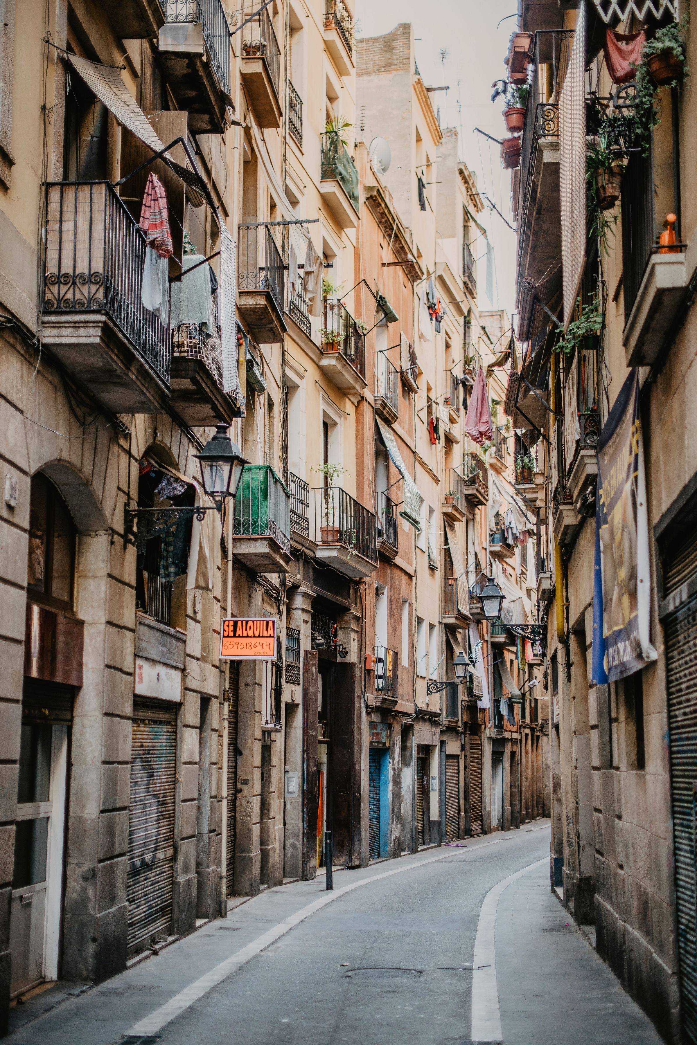 Barcelona — Calles del casco antiguo